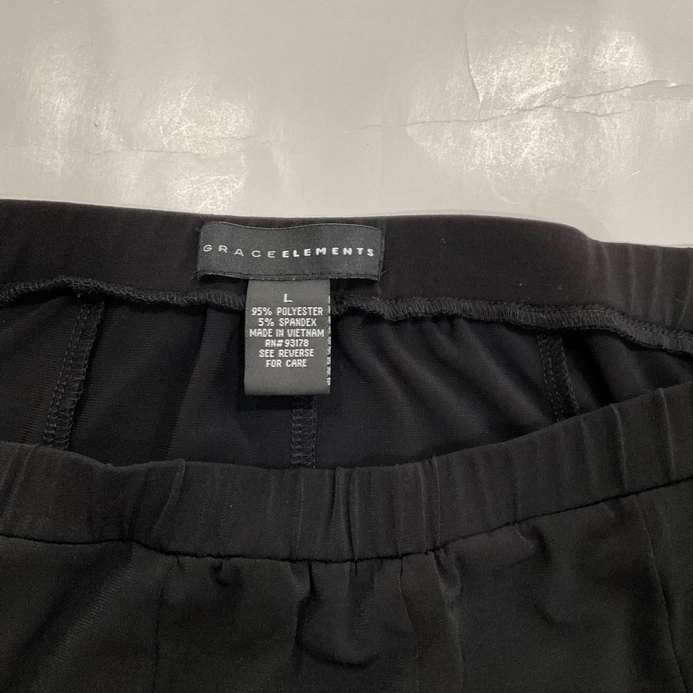 Grace Elements Classic Black Mid-Length Skirt - image 6